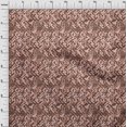 thumbnail image 4 of oneOone Cotton Silk Light Brown Fabric Abstract Sewing Craft Projects Fabric Prints By Yard 42 Inch Wide, 4 of 4