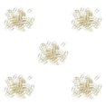 thumbnail image 3 of Ruiboury 100x Paper Clips Cute Metal Paperclips Notebook for Office School Gold 20mm 5Set, 3 of 6
