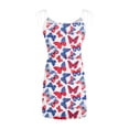 thumbnail image 5 of Pompotops Robe d'Été Décontractée Sans Manches à Sequins pour Femmes Robe Formelle, 5 of 5