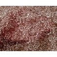 thumbnail image 4 of oneOone Silk Tabby Fabric Leaves & Floral Block Print Fabric By Yard 42 Inch Wide, 4 of 4