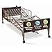 thumbnail image 3 of Full Electric Hospital Bed with innerspring Mattress and Half Rails Included - for Home Care Use and Medical Facilities - Fully Adjustable, Easy Transport Casters, Remote - 80" x 36", 3 of 4