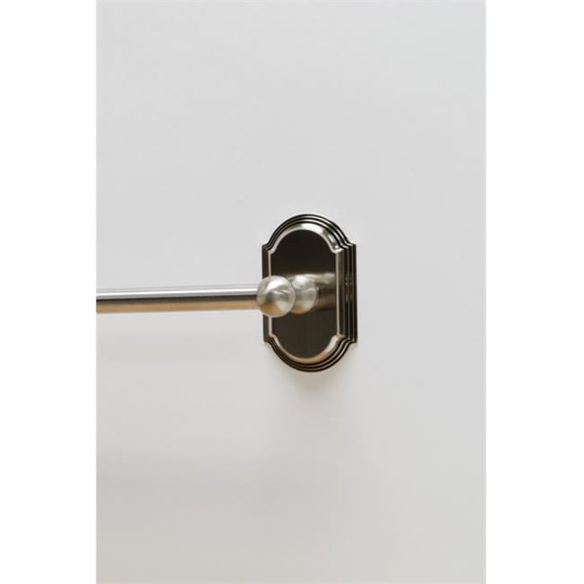 24 in. Towel Bar, Satin Nickel