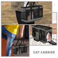 thumbnail image 4 of UPOUART Pet Travel Carrier Cat Transport Carrier Spacious Interior Handheld Comfort for Pet Owners, 4 of 7