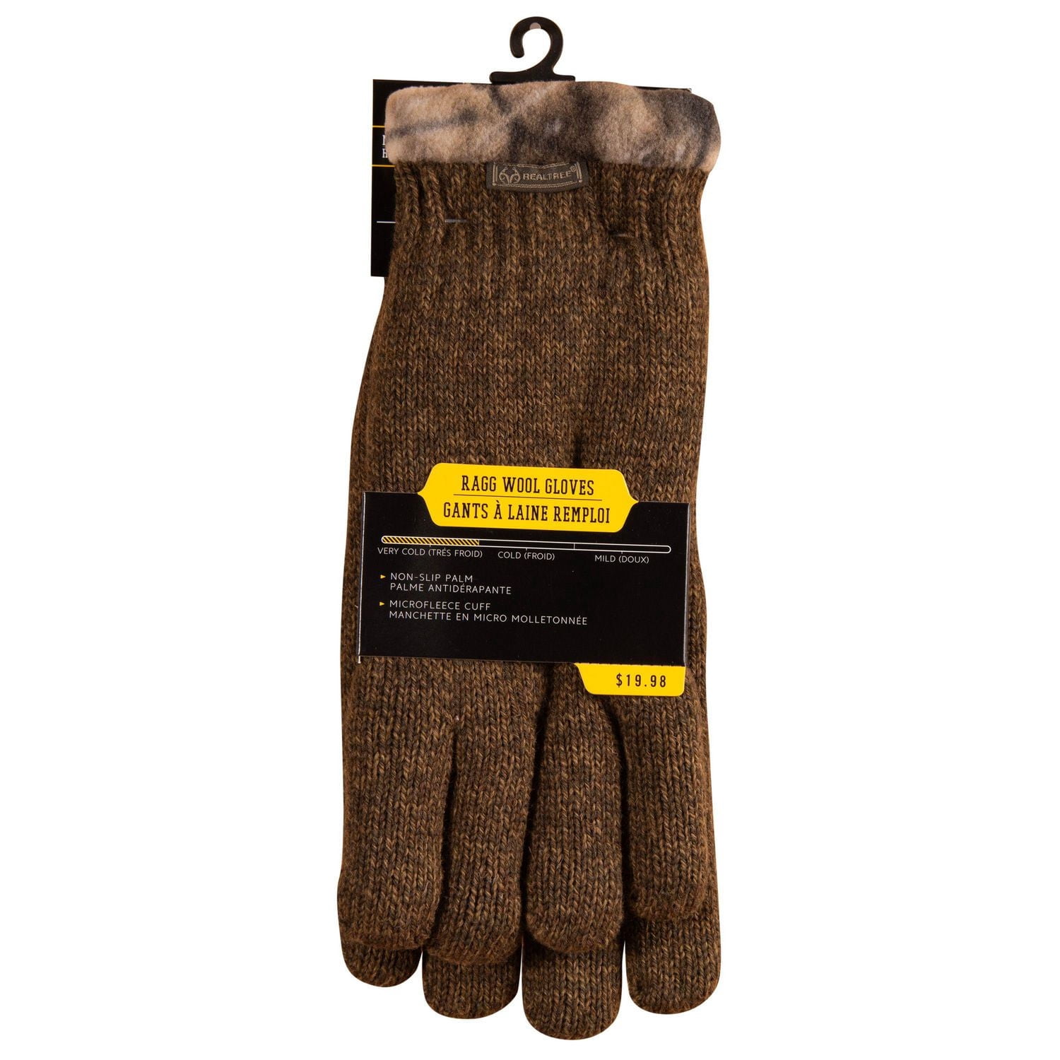 Realtree APX Men's Ragg-Wool Gloves