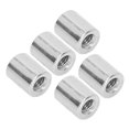 thumbnail image 3 of "Premium 304 Stainless Steel M4 Female Threaded Coupling Nuts - 50-Piece Durable Kit for Rods & Pipes (M4x0.7-8-L10mm)", 3 of 7