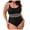 Black# one piece swimsuit women, variant on Oksale Women One Piece Swim Suit Swimsuits Tummy Control Plus Size Bathing Suits Adjustable Strap Backless Swimwear Colour Block Shapewear Black 2XL