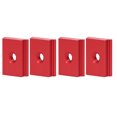 thumbnail image 4 of 4Pcs Sliding Slot Nut T Type 30 Series M8 Aluminum Alloy Woodworking Linear Motion Parts Red, 4 of 14