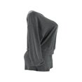 thumbnail image 3 of Women‘s Sweatshirt and Elastic Shorts 2 Piece Tracksuits with Long Sleeves, 3 of 5