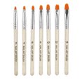 thumbnail image 2 of 7Pcs Transparent Handle Nail Art Brush Nail Brush, Nail Art Brush Diy Pen Pattern Nail Painting Drawing  Gel Pen Art  Diy Pattern Nail Painting Drawing Pen Nail Art Design, 2 of 8