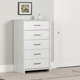 thumbnail image 1 of Commode 5 tiroirs pour Adulte, fini Pin blanc, collection Fernley de Meubles South Shore, 1 of 13