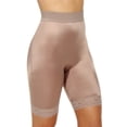 thumbnail image 1 of Women's Rago 518 Light Shaping High Waist Long Leg Bike Short (Mocha 5X), 1 of 4