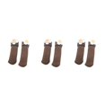 thumbnail image 3 of Redempat 24pcs/set Knitted Chair Leg Socks Reliable Protection For Furniture Non Slip Furniture Pads Caps Set Polyester Premium style 3 3Set, 3 of 6