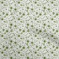 thumbnail image 1 of oneOone Tissu Polyester Spandex Vert Clair Matériel de Robe Florale Tissu Imprimé Tissu au Mètre 56 Pouces de Large, 1 of 5