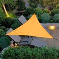 thumbnail image 3 of Voile d'Ombrage Résistante à la Pluie de 20 Pieds, Imperméable, Robuste, Triangulaire, Auvent en Polyester 210T, Pare-Soleil Anti-Sable pour Activités Extérieures, Patio, Jardin, Cour Arrière, 3 of 7
