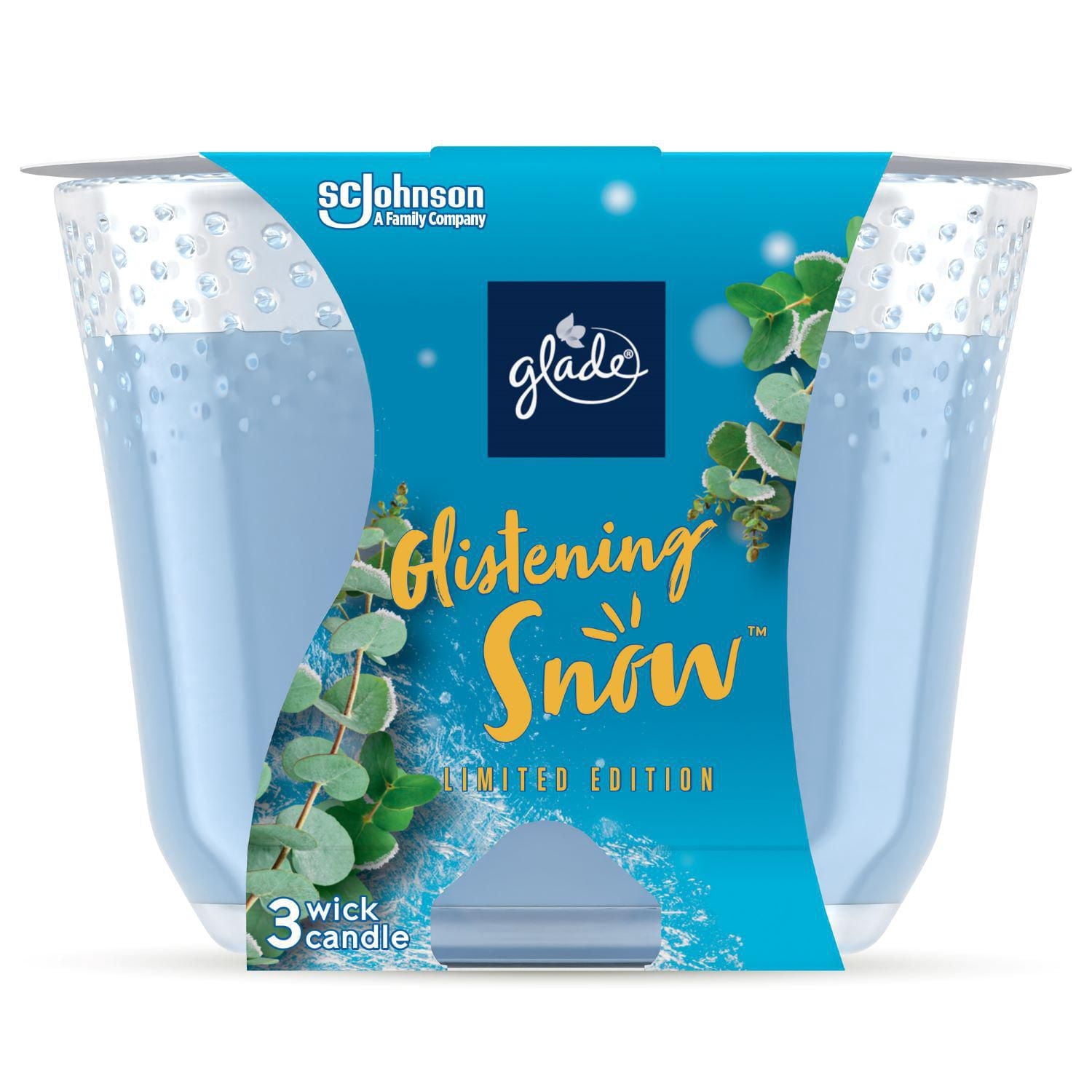 Glade® Chandelle parfumée, Glistening Snow™