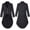 Black, variant on Trench Coat Men Long Mens Winter Solid Color Cardigan Long Sleeve Capless Casual Blouse Tops Coat Long Winter Coats for Men Long Trench Coat Men Men's Warm Winter Coats