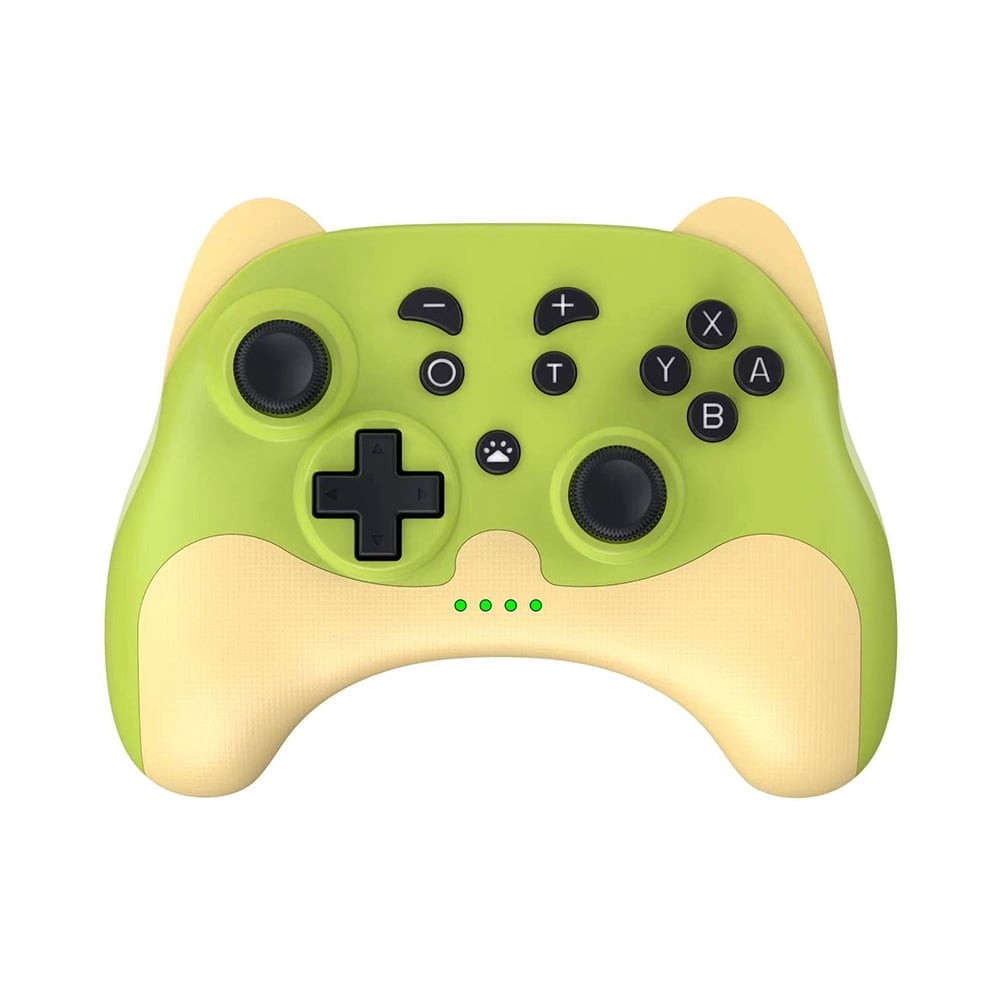 Manette Switch Pro pour Nintendo Switch/Switch Lite/OLED, Manette Sans Fil pour Switch avec Lumière LED et Fonction de Réveil, Ergonomique Antidérapante
