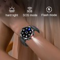 thumbnail image 2 of Montre Intelligente Appel Bluetooth Lampe de Poche LED Étanche IP67 2,01 Pouces Traqueur de Mise en Forme Appel Bluetooth (Répondre/faire des Appels) Rappel de Messages Montre Intelligente Femmes Hommes Montre pour Android, 2 of 9