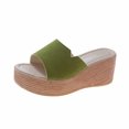 thumbnail image 2 of RKSTN Sandals for Women Wedge Sandals Fashion Open Toe Platform Sandals Soft Comfortable Sandals, 2 of 4