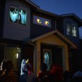 thumbnail image 3 of Halloween Christmas Holographic Projector Window Projector Led Holographic Projection Lamp, 12 Film Festivals, Used For Christmas And Halloween Outdoo, 3 of 5