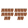 thumbnail image 1 of Ruiboury 10piece Elastic Fit For All Feet Shape Extra Thick Socks For Breathability Sweat-absorbing Breathable Exquisite Craft Coffee 2Set, 1 of 6