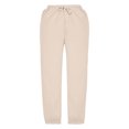 thumbnail image 4 of Plebaso Pantalon de Survêtement à Bas Resserré pour Garçons et Filles, Cordon de Serrage, Taille Haute, Pantalon Jogger, Pantalon de Course Athlétique, 4 of 6