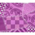thumbnail image 5 of oneOone Tissu en Coton Flex Violet Tissu pour Robe Tissu Imprimé au Mètre 40 Pouces de Large, 5 of 5