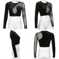 thumbnail image 4 of ORUYROP T-Shirt à Manches Courtes pour Femmes en Maille, 4 of 6