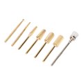 thumbnail image 4 of Manicure Drill Bits, Long Lasting Rotatable Cuticle Remover Bits 7pcs  For Female For Salon, 4 of 8
