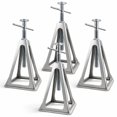 thumbnail image 1 of PEAKTOW RV Trailer Camper Aluminum 6,000 lbs 17&acirc;? Extends Stabilizer Stacker Jack Stand 4PK, 1 of 6
