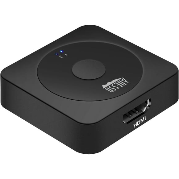 Commutateur HDMI à 2 Ports Adesso AUH-5100 – Concentrateur Haute Vitesse Multi-Appareils