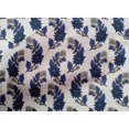 thumbnail image 4 of oneOone Cotton Poplin Fabric Leaves & Floral Block Decor Fabric Printed BTY 56 Inch Wide, 4 of 4