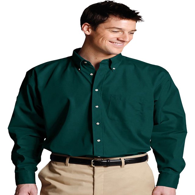 Edwards Chemise Popeline à Manches Longues à Boutons pour Homme, Style 1280