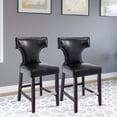 thumbnail image 2 of CorLiving Tabourets de comptoir ornés avec clous décoratifs, 2 of 4