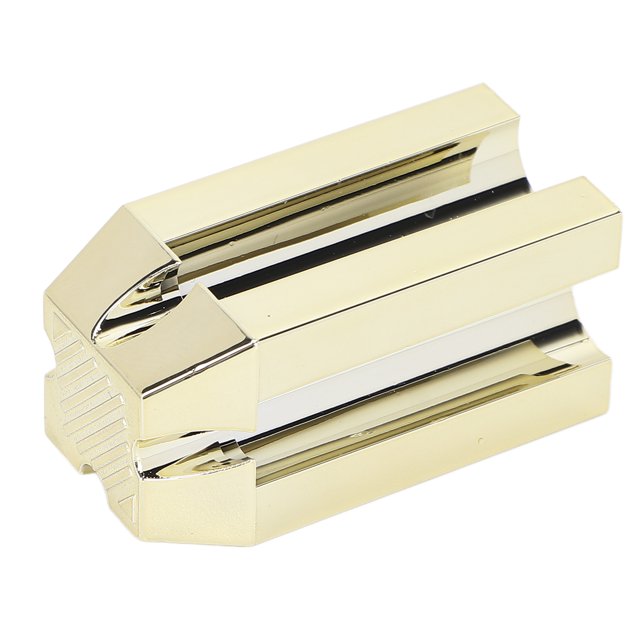 4 in 1 Eyebrow Pencil Sharpener Multifunctional Portable Eyebrow Cosmetic Sharpening Auxiliary Tool Gold