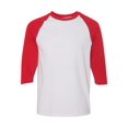 thumbnail image 1 of Gildan Heavy Cotton Three-Quarter Raglan Sleeve Baseball T-Shirt, 1 of 1