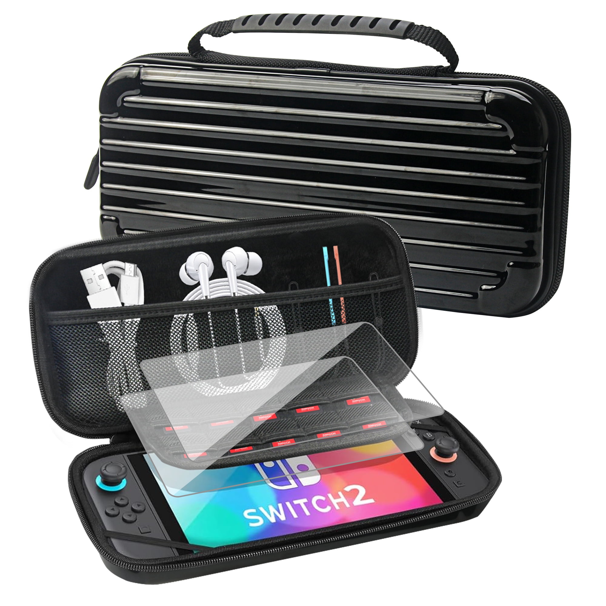 Carrying Case for Nintendo Switch 2, Hard Shell & Waterproof