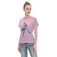thumbnail image 4 of Women's Basic Short Sleeve T-Shirt One Piece Nami, 4 of 6