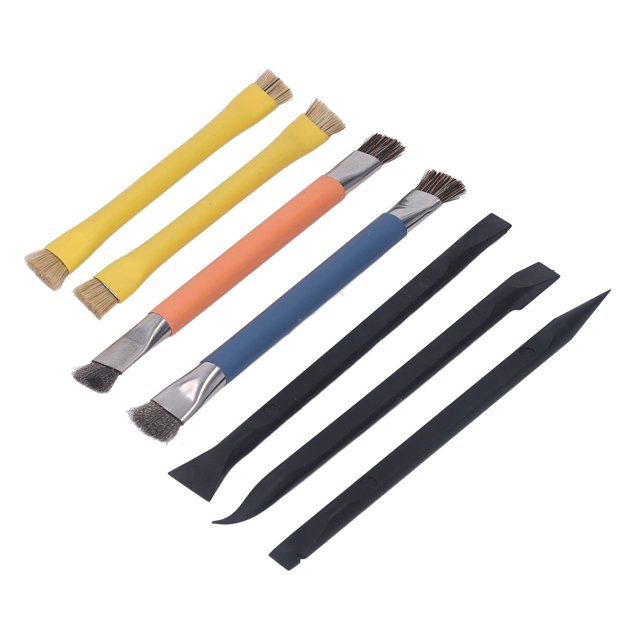 Ensemble de Brosses à Bec, Kit d'Outils d'Ouverture Robuste Antidérapant Double Tête pour Entretien