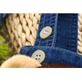 thumbnail image 5 of KIDSCOOL SPACE Baby Cute Summer Jean Overalls,Toddler Denim Cartoon 3D Animal Shortalls,2-3 Years, 5 of 5