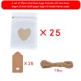 thumbnail image 2 of Vaidha 25 Pcs Love Linen Bag Set Wedding Gift Box Packaging Jewelry Storage, 2 of 2