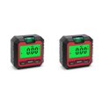 thumbnail image 3 of Shengyu 1/2/3 Level Box Protractor 490° Levels Gauge Bevel Gauges with Magnetic Base Electronic Angle Protractors Measuring Tools Red/Type 2 2PCS, 3 of 6