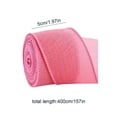 thumbnail image 2 of YIMWNYI Ribbon With Lace Edge, Imitation Linen Ribbon, Satin Ribbon for Gift Box Packaging, Decorative Bow and Party Décor, Versatile Craft Supplies, Elegant Home Decor, 2 of 6