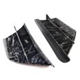 thumbnail image 1 of yeacher Universal Motorcycle Fiber Air Winglets - ABS Black Forged Pattern, Matte/Glossy Finish, 175x92mm, Lightweight Aerodynamic Upgrade, 1 of 7