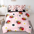 thumbnail image 1 of YST Wildlife Ladybug Comforter Set, 7-Piece, Cartoon Animal Theme, Full Size, 1 of 4