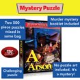 thumbnail image 2 of TDC Games Alphabet Mystery Jigsaw Puzzle - A Is for Arson 2 Puzzles, 500 Pc, 2 of 9