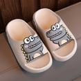 thumbnail image 2 of MIASHUI Kids Dinosaur Slippers Non-Slip Toddler Beach Pool Shower Home Slide Sandals,Grey,7.5, 2 of 9