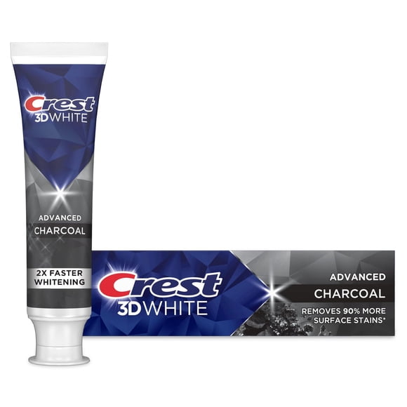 Crest 3D White Dentifrice Blanchissant au Charbon Avancé