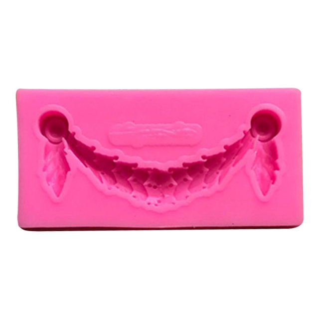 Cake Mould Silicone Baking Mold Non-Stick Heat-Resistant Embossing Mould Embossing Fondant Making Mould, Type 2 Xingzhi