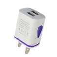 thumbnail image 1 of 2A Quick Charging Dual USB Ports LED Poratble USB charging plug Universal Phone Home Office Charger US Plug, 1 of 9